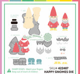 Waffle Flower Craft Happy Gnomes Die