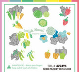 Waffle Flower Craft Seed Packet Icons Die