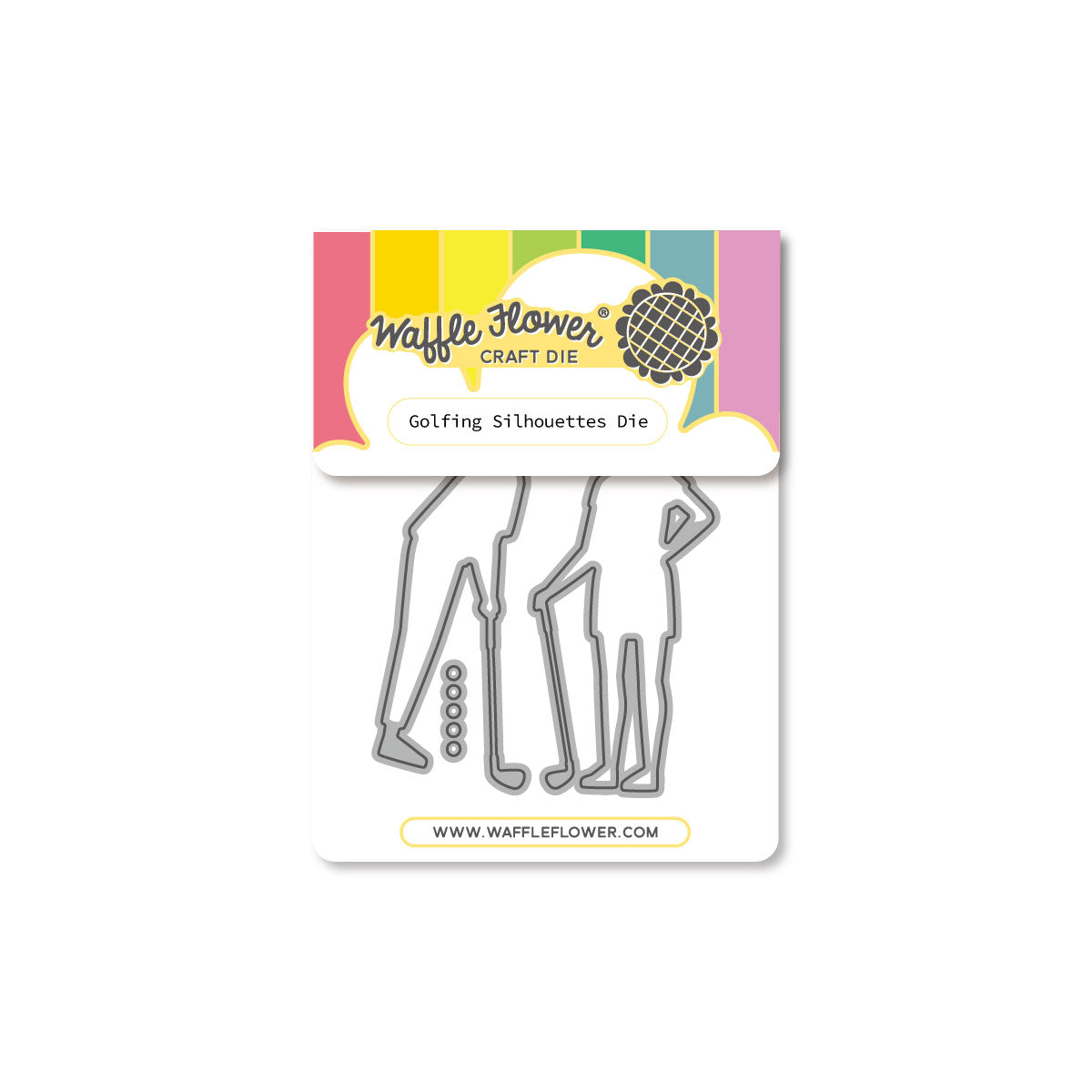 Waffle Flower Golfing Silhouettes Die - 422542