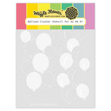 Waffle Flower Balloon Cluster Stencil for A2 A6 A7 - 422569