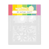 Waffle Flower NPC Sunflower Stencil - 422607
