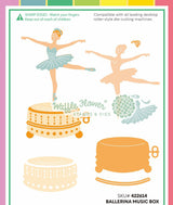 Waffle Flower Ballerina Music Box Die - 422614