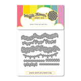 Waffle Flower Grand Piano Garland Die - 422725