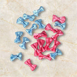 Crafty Trails Bitty Bows -5x pink/ 5x blue (10 pcs)