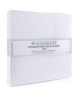 49 & Market Foundations 12x12 Album - White - FA-36695