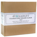 49 & Market Foundations Square Album - Kraft - FA-36749