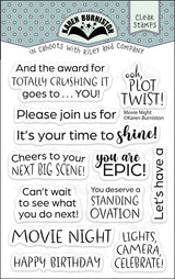 Karen Burniston CS019 - Movie Night Greetings