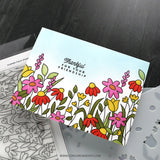 Concord & 9th Kristina Werner Flower Field Stencil Pack (5 qty; 6 x 9)