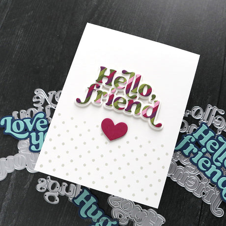 Concord & 9th KW Love Hugs Hello Dies