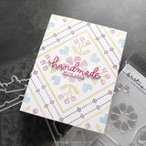 Concord & 9th KW Handmade With Love Stamp Set & Die  (6 x 8)