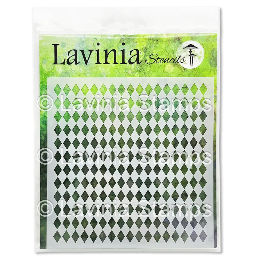 Lavinia Stencils Diamond Chequerboard - Lavinia Stencils