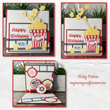 Karen Burniston 1305 - Movie Night Charms