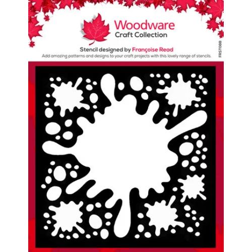 Woodware Splat 6x6 Inch Stencils (2pcs) (FRST088)