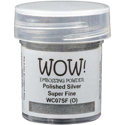 WOW! Embossing Powder 15ml POLISHED SILVER