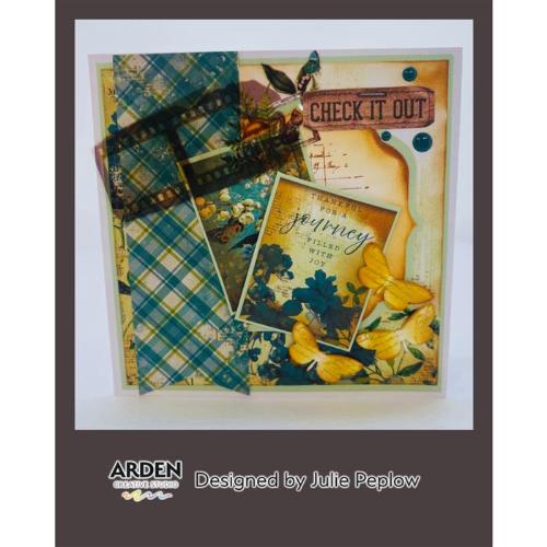 Arden Creative Studio HIDDEN CREEK Clear Stamp Set- Ledger Wings