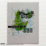 Arden Creative Studio HIDDEN CREEK Clear Stamp Set- Ledger Wings