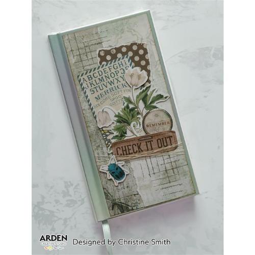 Arden Creative Studio HIDDEN CREEK Clear Stamp Set- Ledger Wings