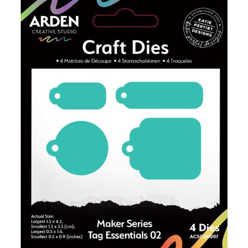 Arden Creative Studio Maker Series Tag Essentials 02-Craft Die Set