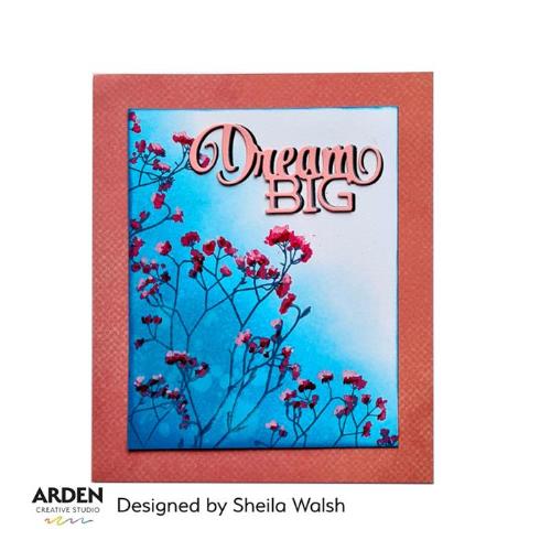 Arden Creative Studio Sentiment Series Stacked Dream Big-Craft Die