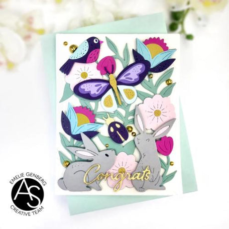 Alex Syberia Designs Essential Sentiments Die Set ASD-D-189
