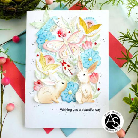 Alex Syberia Designs Spring Meadow Stencil Set ASD-STE-191