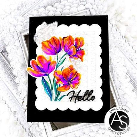 Alex Syberia Designs Tulips in Bloom Die Set ASD-CD-194