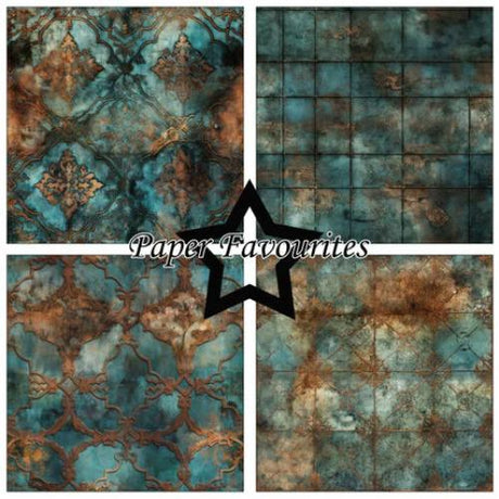 Paper Favourites Patina 6x6 Inch Paper Pack (PF517)