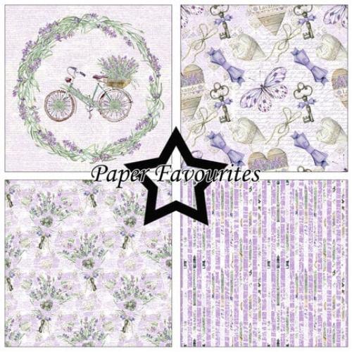 Paper Favourites Lavender 6x6 Inch Paper Pack (PF519)