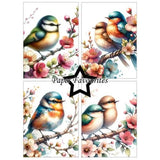 Paper Favourites Birds and Flowers A6 Paper Pad (PFA569)
