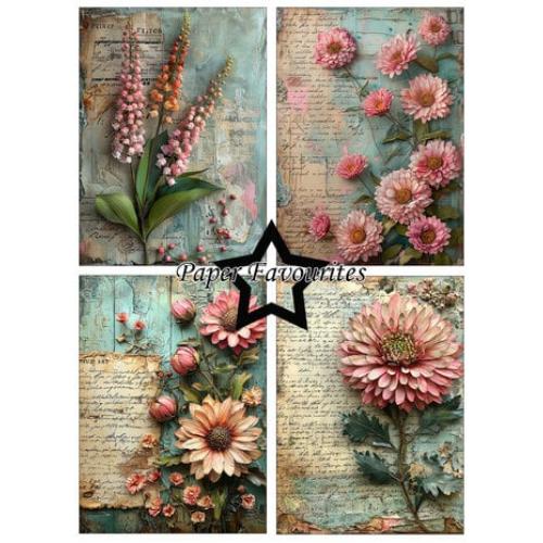 Paper Favourites Flower Journal A6 Paper Pad (PFA570)