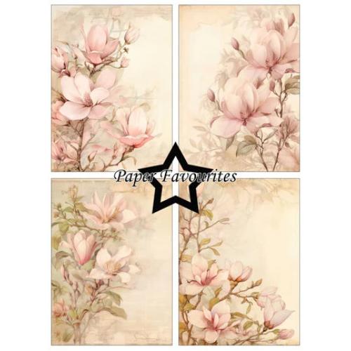 Paper Favourites Pink Magnolia A6 Paper Pad (PFA571)