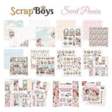 ScrapBoys Sweet Peonies 12x12 Inch Paper Pad (SB-SWPE-08)