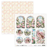 ScrapBoys Sweet Peonies 12x12 Inch Paper Pad (SB-SWPE-08)