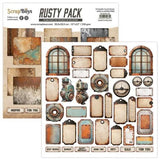 ScrapBoys Rusty Pack 12x12 Inch Paper Pad (SB-RUPA-08)