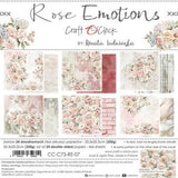 Craft O'Clock Rose Emotions 8x8 Inch Paper Set (CC-C73-RE-07)