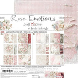 Craft O'Clock Rose Emotions 8x8 Inch Medium Papers Set (CC-C73-RE-09)