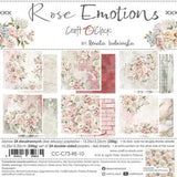 Craft O'Clock Rose Emotions 6x6 Inch Paper Set (CC-C73-RE-10)