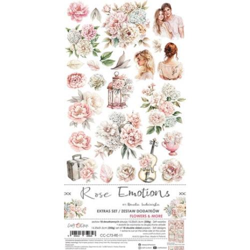 Craft O'Clock Rose Emotions Extras Set Flowers & More (CC-C73-RE-11)