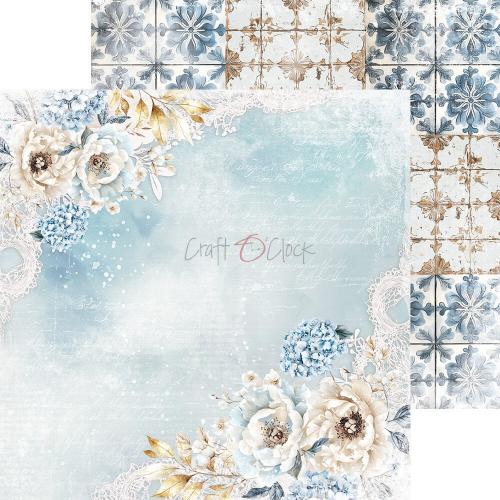 Craft O'Clock Something Blue 8x8 Inch Paper Set (CC-F38-SBL-07)