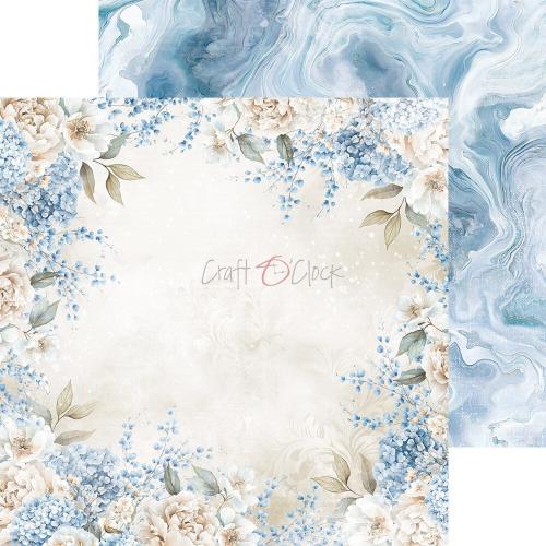 Craft O'Clock Something Blue 8x8 Inch Paper Set (CC-F38-SBL-07)