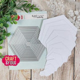 Craft & You Design Hexagon Base Set Dies (CW343)