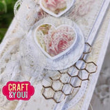 Craft & You Design Honey Background Dies (CW344)