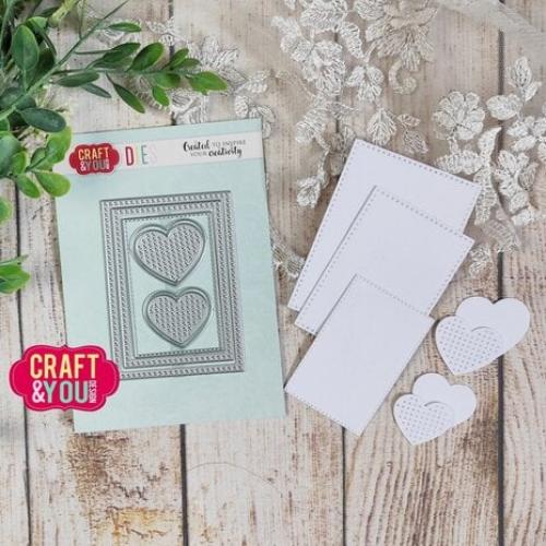 Craft & You Design ATC Cross Stiches Dies (CW345)