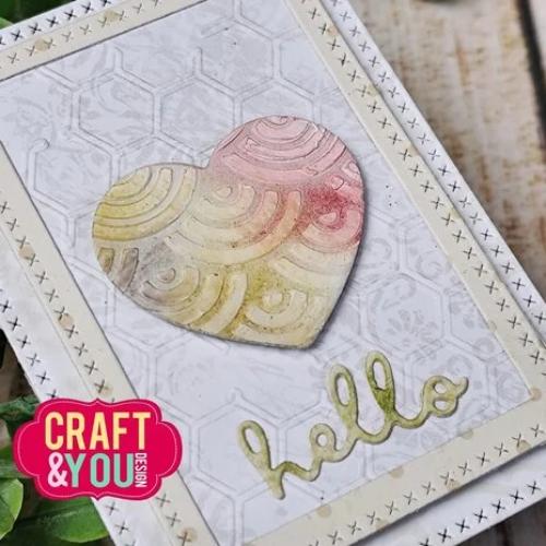 Craft & You Design ATC Cross Stiches Dies (CW345)