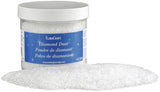 FloraCraft Diamond Dust Glitter 6oz Clear Glass