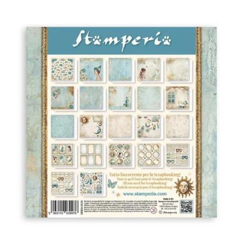 Stamperia Scrapbooking Pad 22 sheets cm 30,5x30,5 (12"x12") Single face - Masquerade SBBXLB20