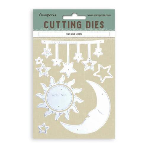 Stamperia Sun and Moon A6 Cutting Dies (SFT08)