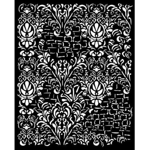 Stamperia Thick stencil cm 20X25 - Master of Magic tapestry KSTD173