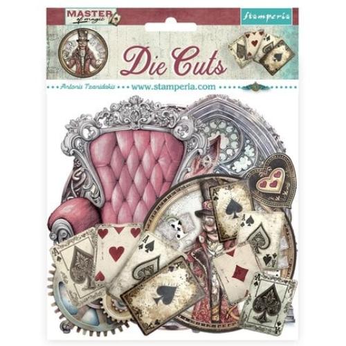 Stamperia Die cuts assorted - Master of Magic DFLDC112