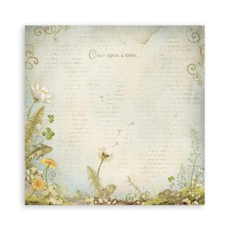 Stamperia Scrapbooking Pad 22 sheets cm 30,5x30,5 (12"x12") Single face - Hidden Grove SBBXLB22